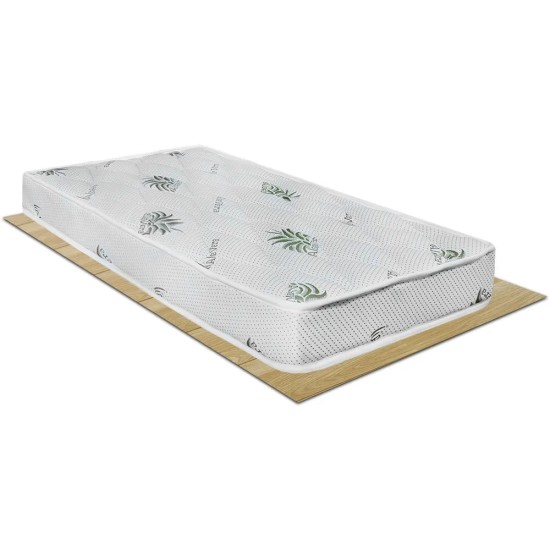 Materasso Culla 60x120 in waterfoam e fodera aloe vera