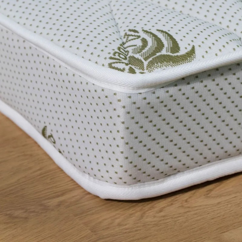 Materasso Culla waterfoam fodera aloe vera dettaglio angolo