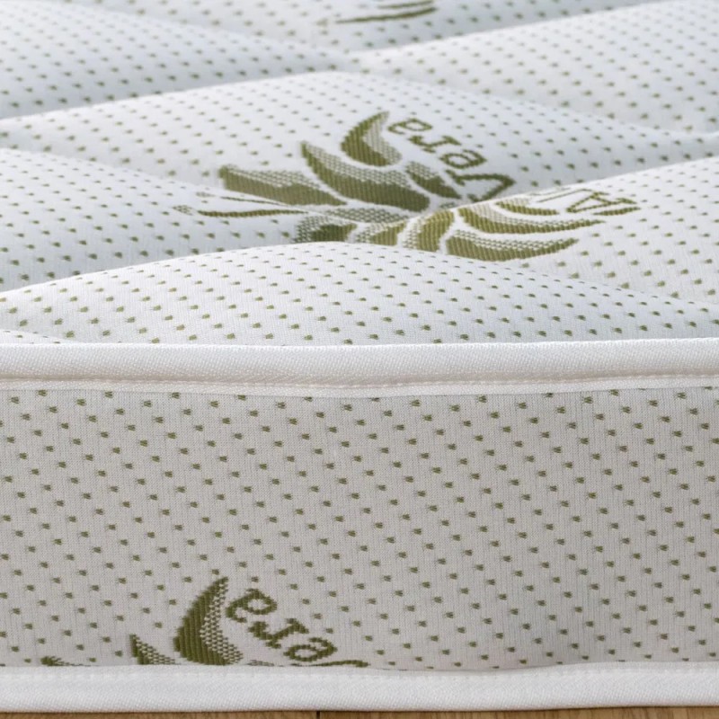 Materasso Culla waterfoam fodera aloe vera dettaglio fascia