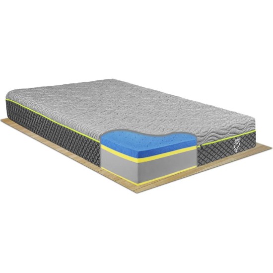 Materasso molle insacchettate e memory Gufo piazza e mezza 120x190