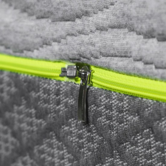 Materasso molle insacchettate e memory Gufo dettaglio zip