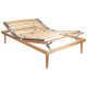 Rete letto in legno reclinabile piazza e mezza