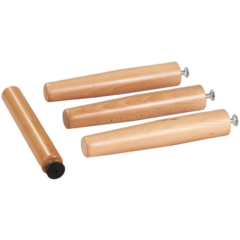 Rete letto in legno motorizzata piedi