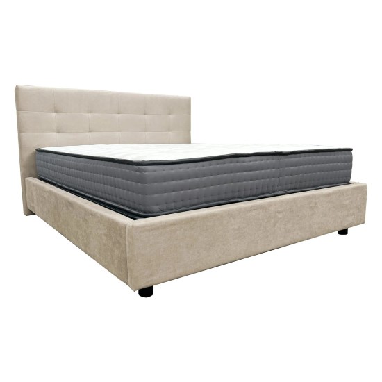 Letto contenitore chiuso - colore Camel 02