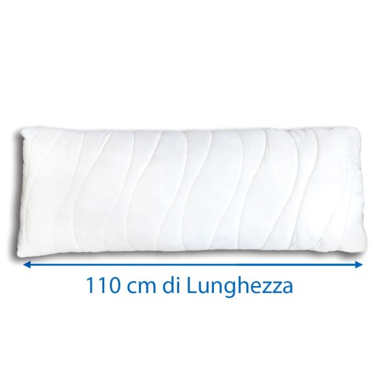Cuscino piazza e mezza in fiocco di memory lunghezza