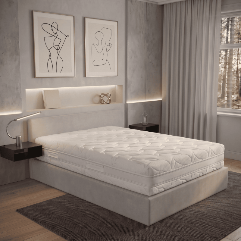 Materasso memory foam BAMBOO tessuto naturale di alta qualità