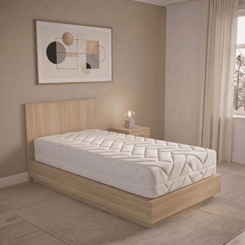 Materasso aloe vera con Memory foam COPENAGHEN sfoderabile e traspirante 2