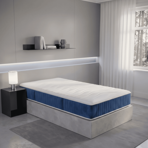 Materasso memory 3 strati al ginseng multionda FLORIDA con fodera ioni d’argento 2