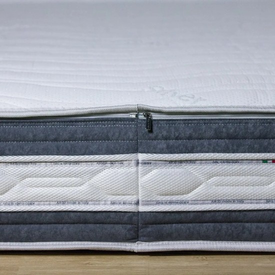 Materasso memory MALAGA dettaglio fascia e zip Materasso memory MALAGA dettaglio fascia e zip