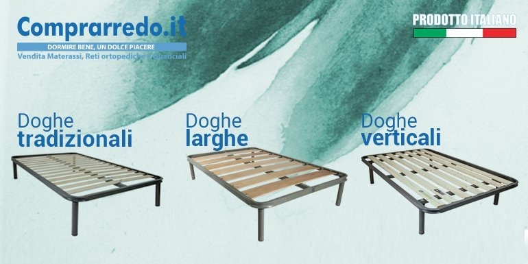 Reti ortopediche a doghe: quale scegliere?